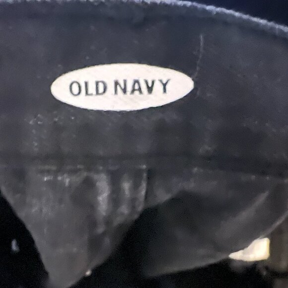 OLD NAVY Denim Black Distressed Shorts Size 14 - Picture 5 of 5